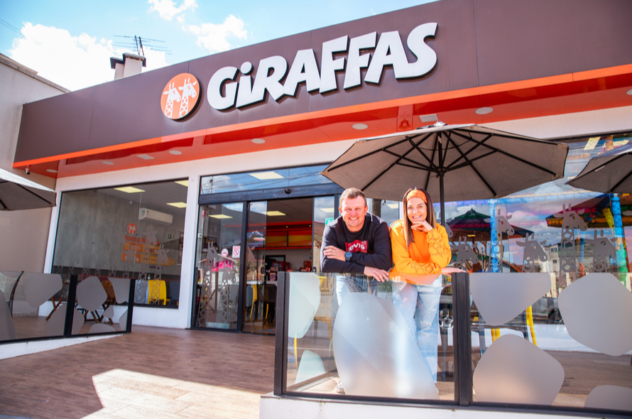 Todo dia é dia de Giraffas com a família