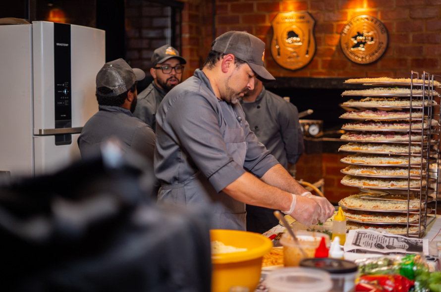 A pizzaria na sua casa