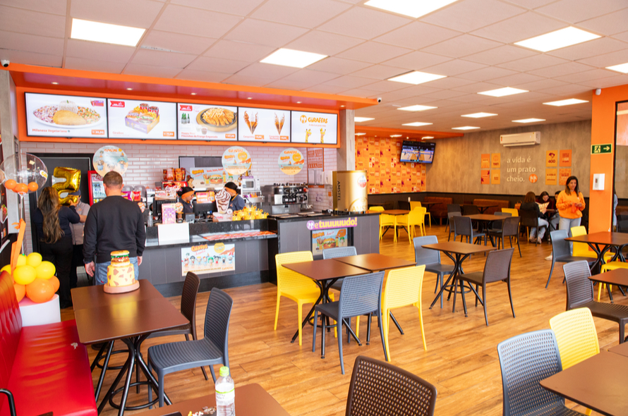 Todo dia é dia de Giraffas com a família