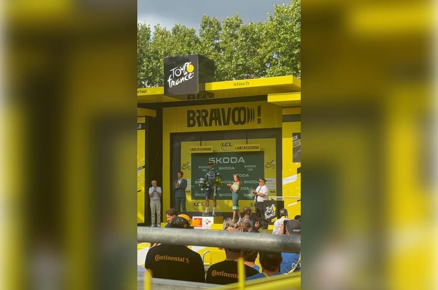 Experiência esportiva fora do país: Tour de France 2025