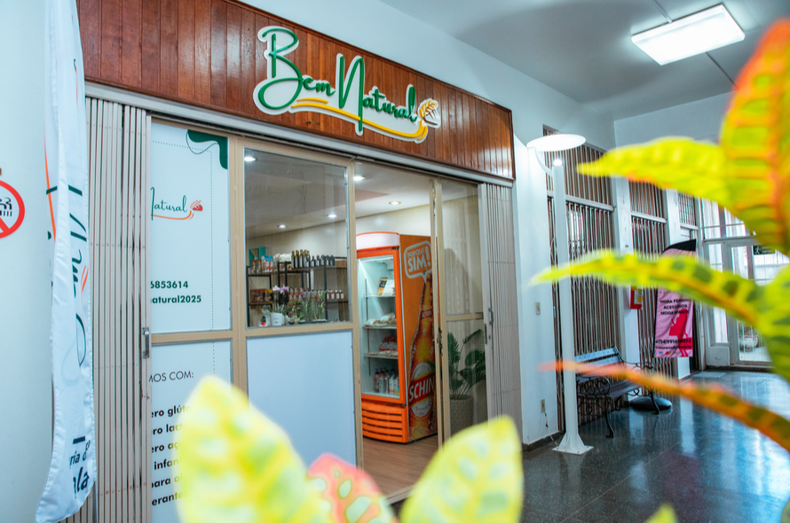 Sua nova loja de comidas saudáveis