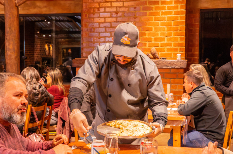 A pizzaria na sua casa